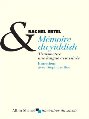 cover image of Mémoire du yiddish